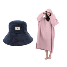 画像をギャラリービューアに読み込む, 【毎月数量限定】Totonoi Japanタオル地サウナハット&サウナポンチョセット