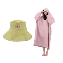 画像をギャラリービューアに読み込む, 【毎月数量限定】Totonoi Japanタオル地サウナハット&サウナポンチョセット