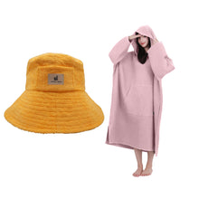 画像をギャラリービューアに読み込む, 【毎月数量限定】Totonoi Japanタオル地サウナハット&サウナポンチョセット