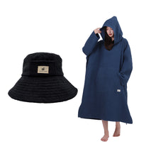 画像をギャラリービューアに読み込む, 【毎月数量限定】Totonoi Japanタオル地サウナハット&サウナポンチョセット