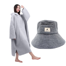 画像をギャラリービューアに読み込む, 【毎月数量限定】Totonoi Japanタオル地サウナハット&サウナポンチョセット
