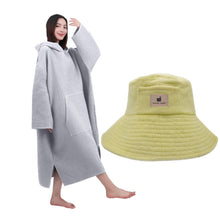画像をギャラリービューアに読み込む, 【毎月数量限定】Totonoi Japanタオル地サウナハット&サウナポンチョセット